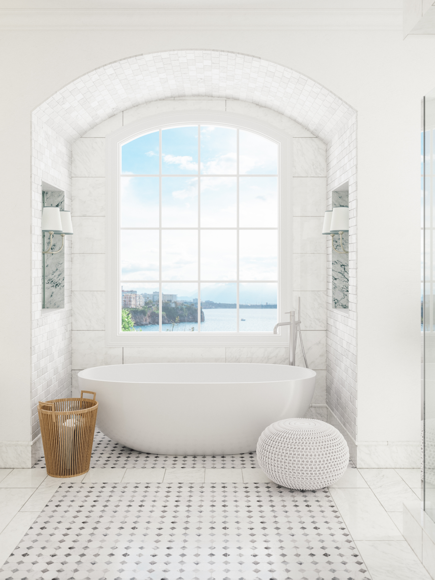 Luxury bathroom remodel